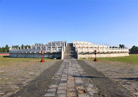 西南的巨大牆壁內側|圜丘壇及其附屬建築的特色 